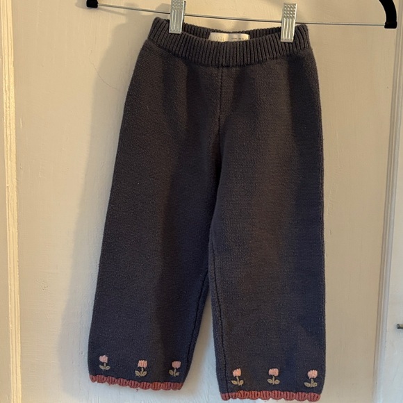 Zara Kids Knit Cardigan and Pants Set - Navy and Tan - Picture 6 of 13